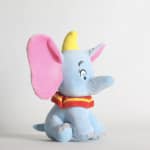 2 peluche dell'elefante Dumbo, blu e grigio Disney Materiale: Cotone