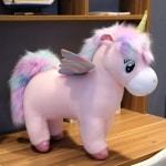 Carino l'unicorno rosa di peluche Fantastic Unicorn Plush 87aa0330980ddad2f9e66f: 30cm|40cm|50cm|70cm