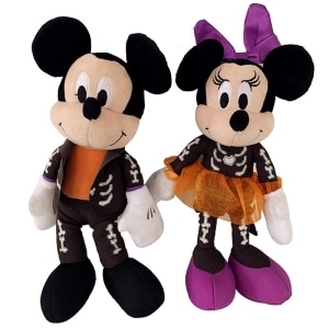 2 Mickey e Minnie Halloween Peluche Disney Peluche Minnie Peluche Materiale: Cotone