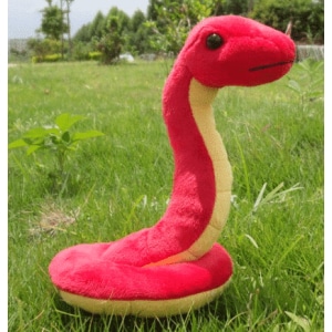 Carino serpente rosso peluche Animale peluche Fascia d'età: > 3 anni