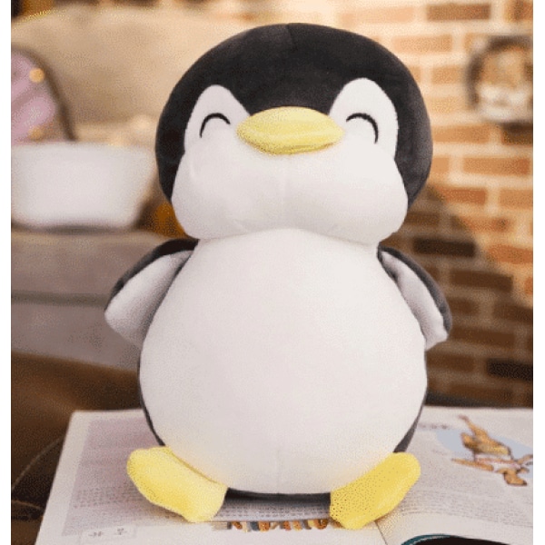 Pinguino nero sorridente Peluche animale 87aa0330980ddad2f9e66f: 30cm|45cm|55cm