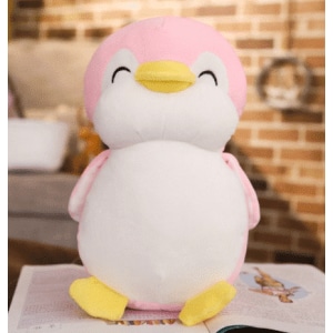 Pinguino rosa sorridente Peluche animale 87aa0330980ddad2f9e66f: 30cm|45cm|55cm