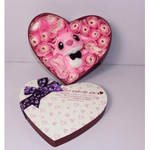 Angelo peluche scatola dell'amore San Valentino peluche Materiale: Cotone