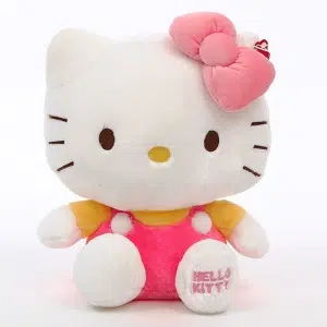 Peluche rosa carino di Hello Kitty Peluche Manga Materiale: Cotone