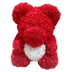 Rose rosse orso peluche San Valentino peluche Materiale: Cotone