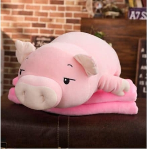 Maiale rosa di peluche Sleepy Pig animale di peluche 87aa0330980ddad2f9e66f: 40cm|50cm|60cm|75cm