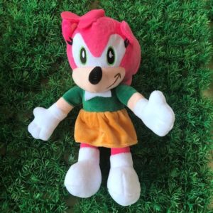 Amy rosa Sonic hedgehog peluche Materiale: Cotone