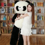 Carino il panda gigante di peluche Materiale: Cotone