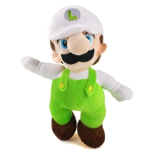 Luigi peluche bianco e verde vestito Mario peluche Materiale: Cotone