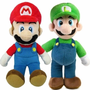 Mario e Luigi Peluche Dimensioni: 25 cm