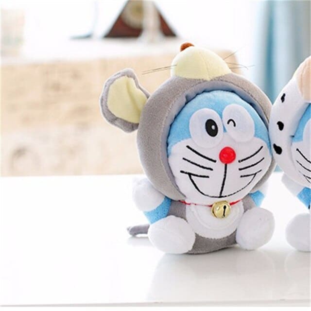 Peluche di Doraemon in costume da drago Animali di peluche Gatto di peluche Materiali: Cotone