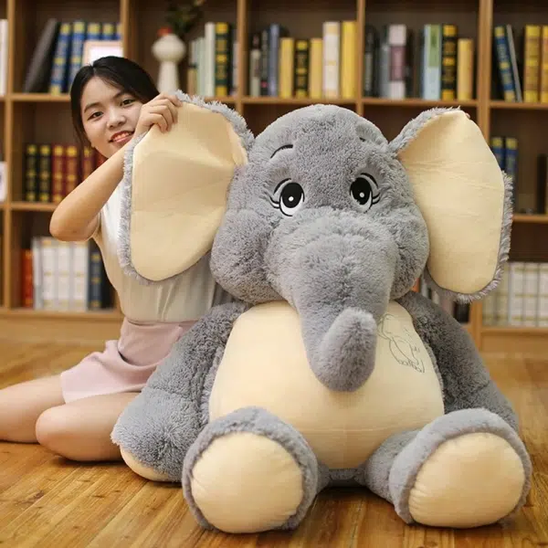 Peluche elefante gigante Materiale: Cotone