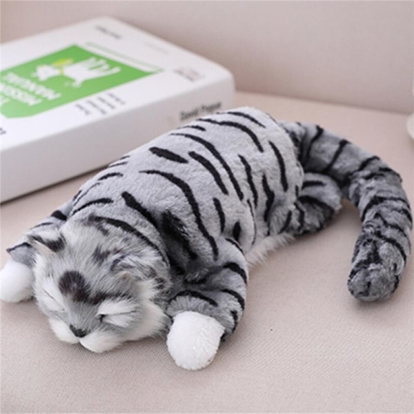 Peluche Cuscino Gatto Soriano Grigio - La Mascotte Di G Come Gatto