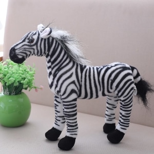 Cavallo carino di peluche Zebra Materiale: Cotone