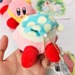 Peluche Kirby con berretto da notte blu Peluche del videogioco Peluche Kirby Materiale: Cotone
