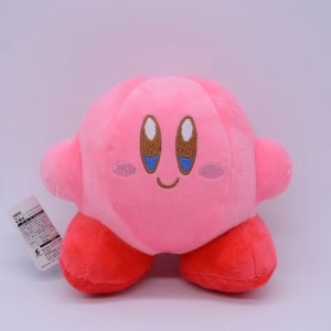 Peluche Kirby in foglia verde Peluche del videogioco Peluche Kirby Materiale: Cotone