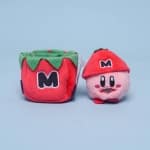 Peluche Kirby Fragola Videogioco Kirby Peluche Materiale: Cotone