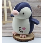 Ti amo pinguino peluche Colore: Blu