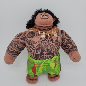 Moana Maui peluche completamente tatuato del cartone animato Disney