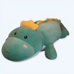 Peluche Arex T-Rex Verde Morbido per Bambini - Peluche 25 cm Giocattolo per Bambini e Fan di YouTube, Peluches Dinosauro Regalo per Bimbo e Bimba