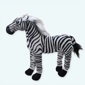 Zappi Co Peluche Andrew Il Cavallo Nero 20 Cm – Morbido Giocattolo Lavabile