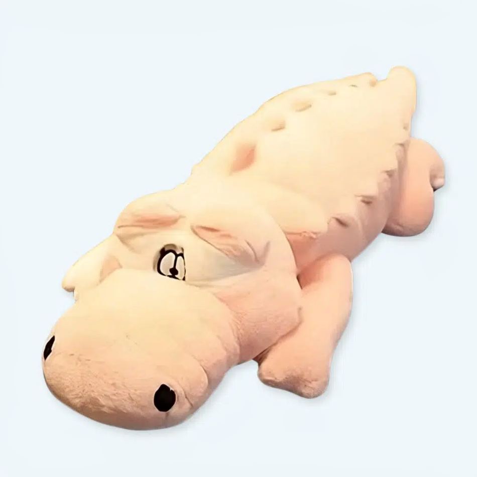 Coccodrillo gigante peluche rosa • Mio Peluche