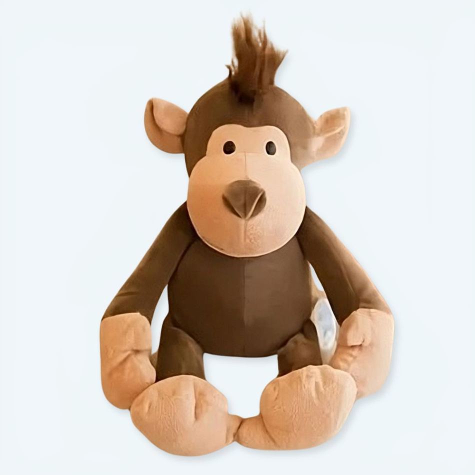 Giocattolo Peluche Per Cani Nobby Longleg Scimmia - Morbido Con Squeaker, 43 Cm