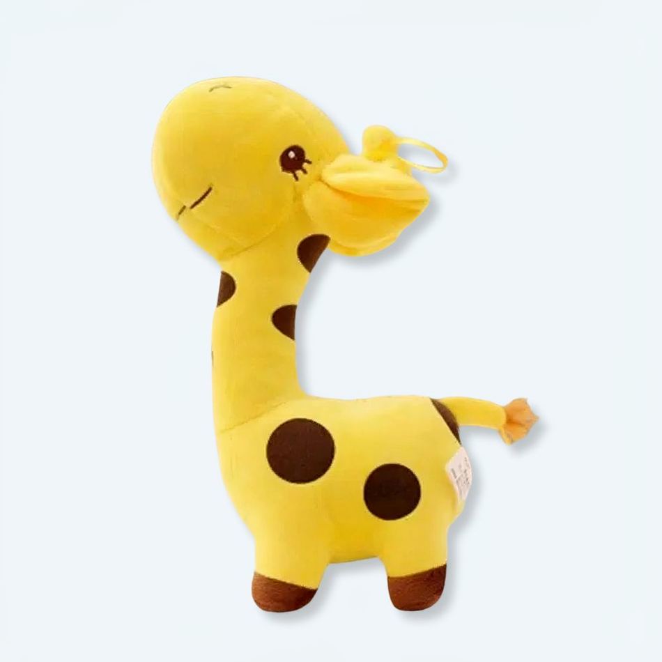 Giraffa Gigante Di Peluche, Giocattolo Di Peluche, 55 Cm, Gialla, G