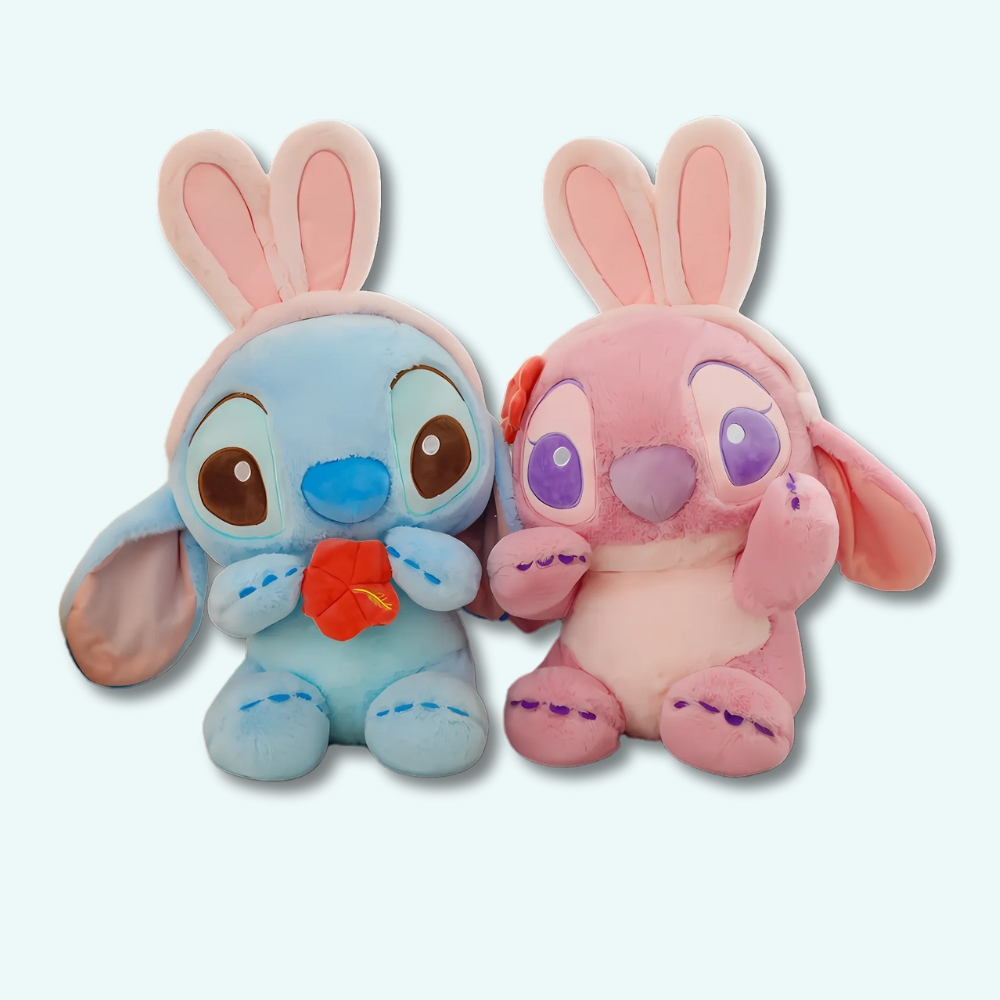 Peluche Stitch Interattivo - Respira, Si Illumina E Muove Le Orecchie