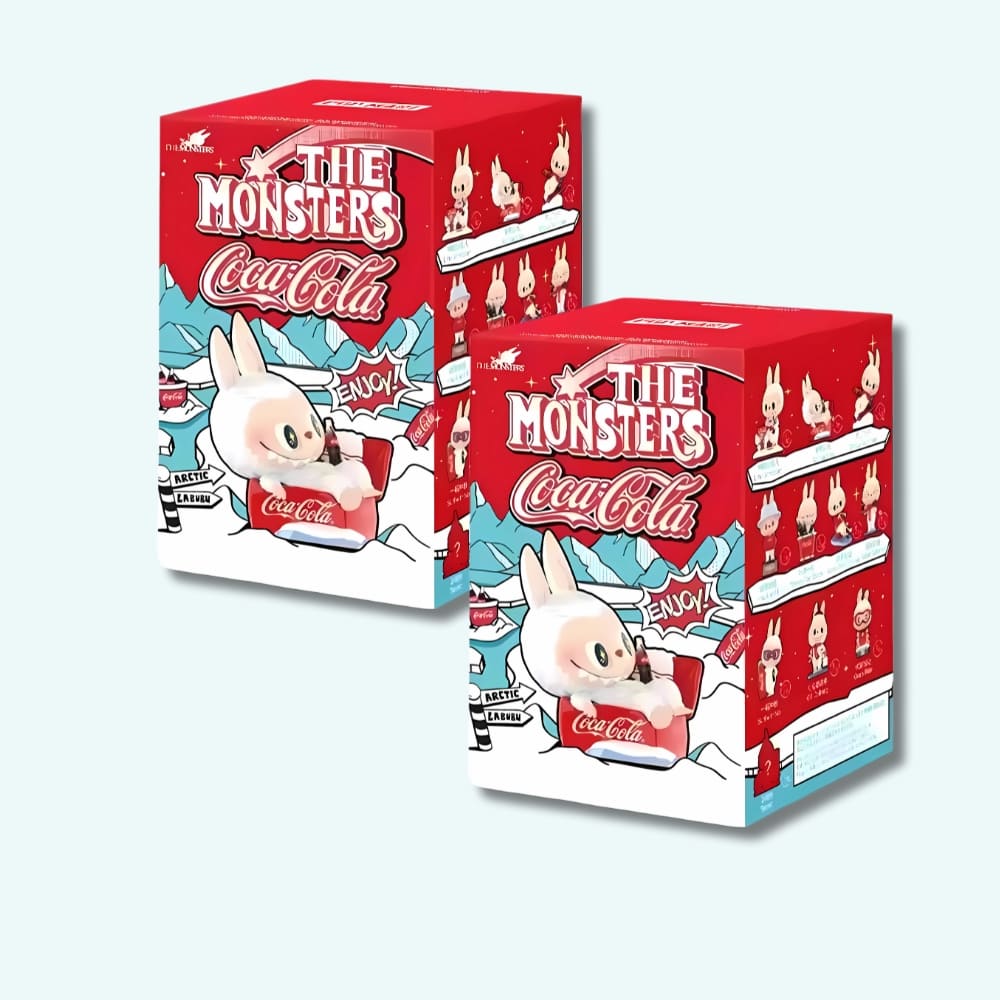 THE MONSTERS LABUBU Coca-Cola 3個セット Scatola a sorpresa stile Labubu Coca-Cola – The monsters • Mio Peluche